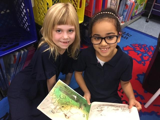 1st grade students in classroom